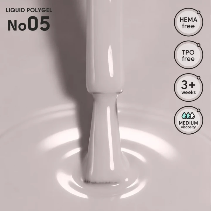 Полігель рідкий Shelly Liquid PolyGel (005)