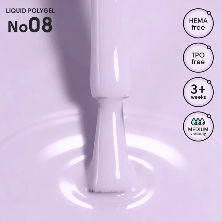 Полігель рідкий Shelly Liquid PolyGel (008)