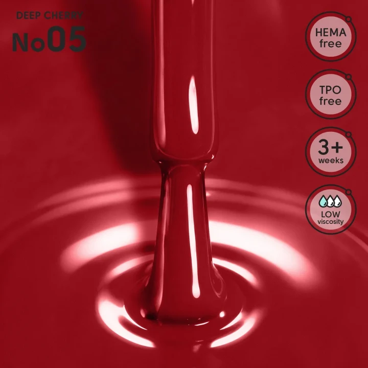 Гель-лак Shelly 12 мл (005 Deep Cherry)