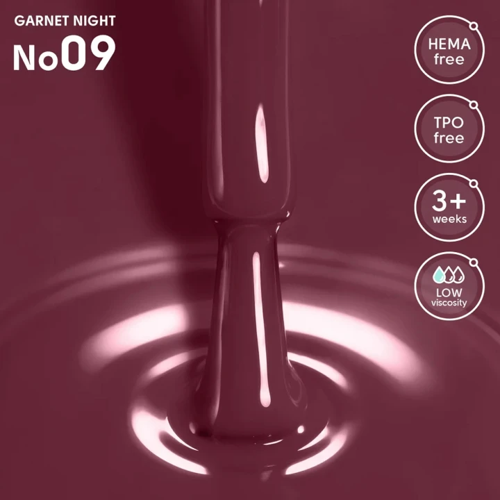 Гель-лак Shelly 12 мл (009 Garnet Night)