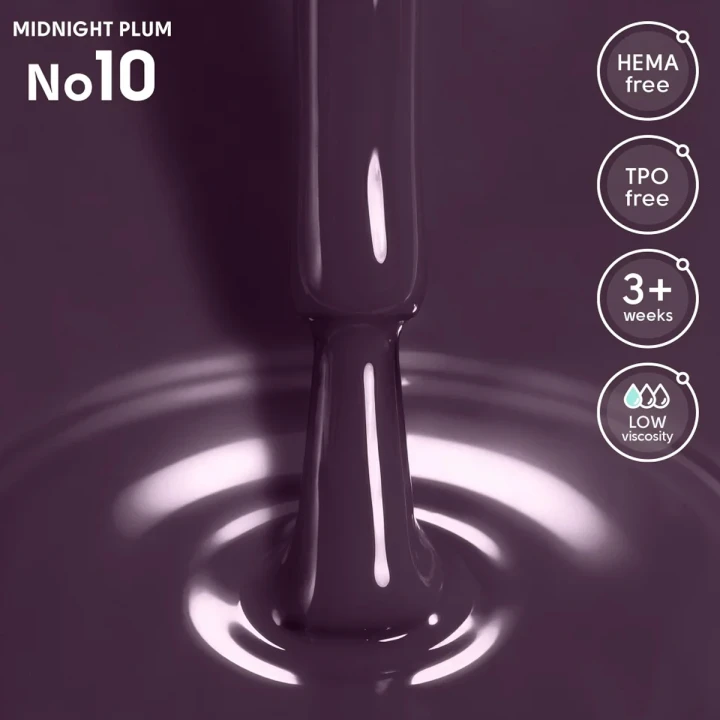 Гель-лак Shelly 12 мл (010 Midnight Plum)