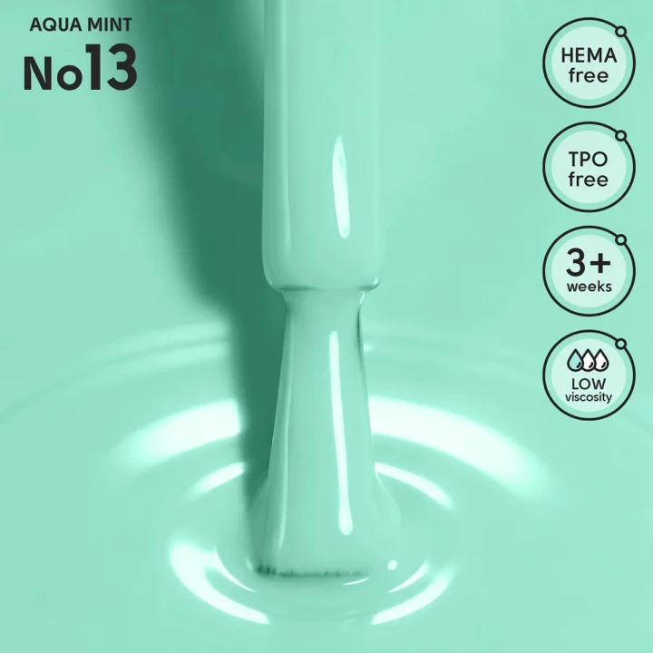 Гель-лак Shelly 12 мл (013 Aqua Mint)