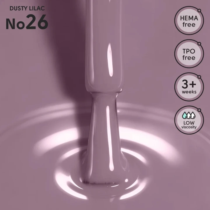 Гель-лак Shelly 12 мл (026 Dusty Lilac)