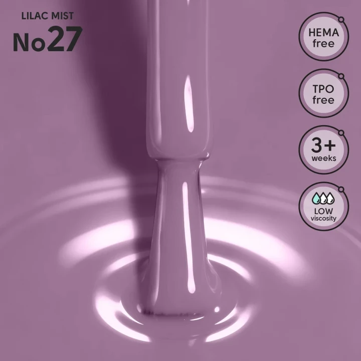 Гель-лак Shelly 12 мл (027 Lilac Mist)