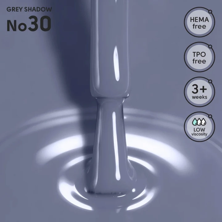 Гель-лак Shelly 12 мл (030 Grey Shadow)