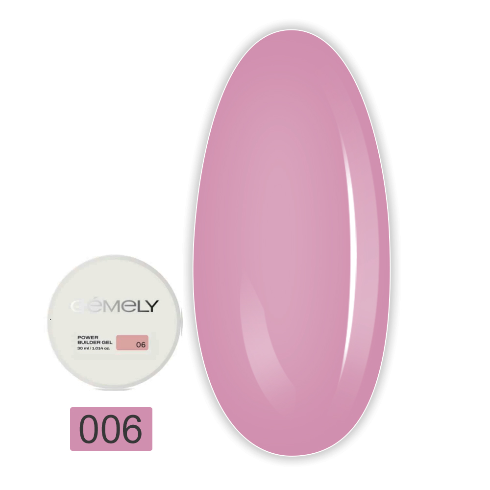 Гель для нарощування Gemely (Power Builder gel 006 30 мл)