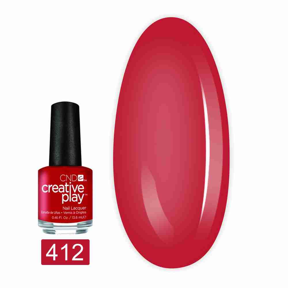 Лак для ногтей CND Creative Play 13,6 мл (412 Red Y To Roll)