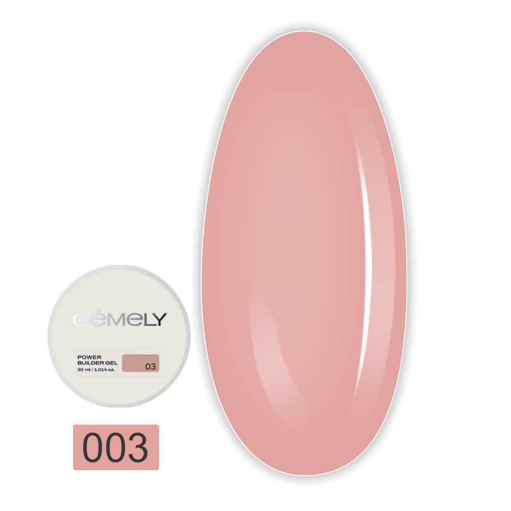 Гель для нарощування Gemely (Power Builder gel 003 30 мл)
