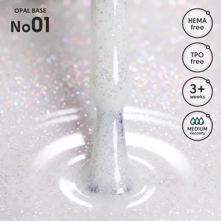 База цветная Shelly (Opal Base с шиммером 001 12 мл)