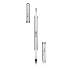 Кисточка для геля двухсторонняя Else (liner 8 mm + oval 8 mm)