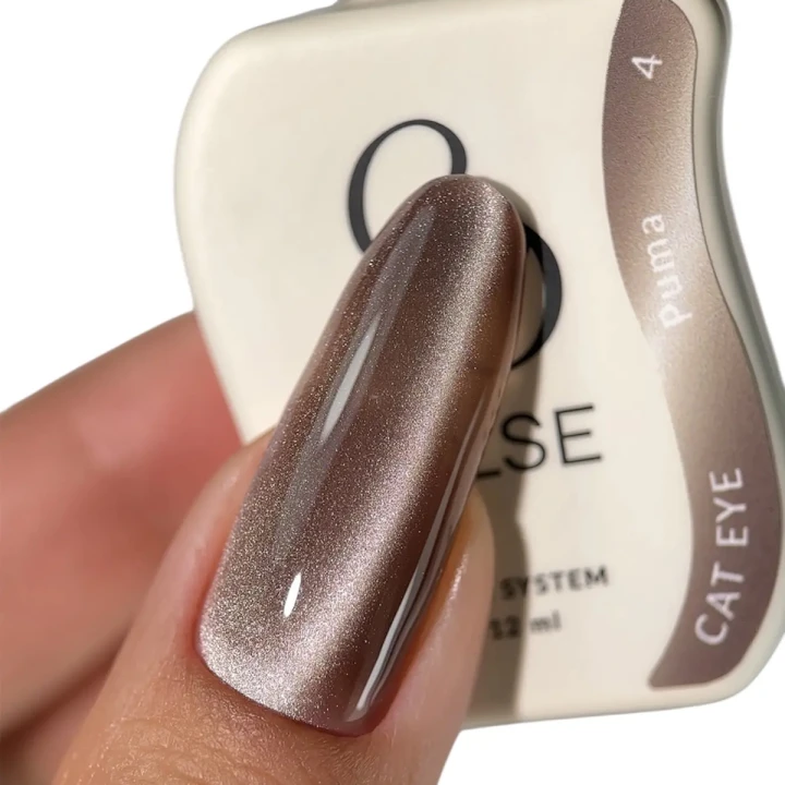 Гель-лак кошачий глаз Else (Silk Instinct 04 Puma 12 мл)