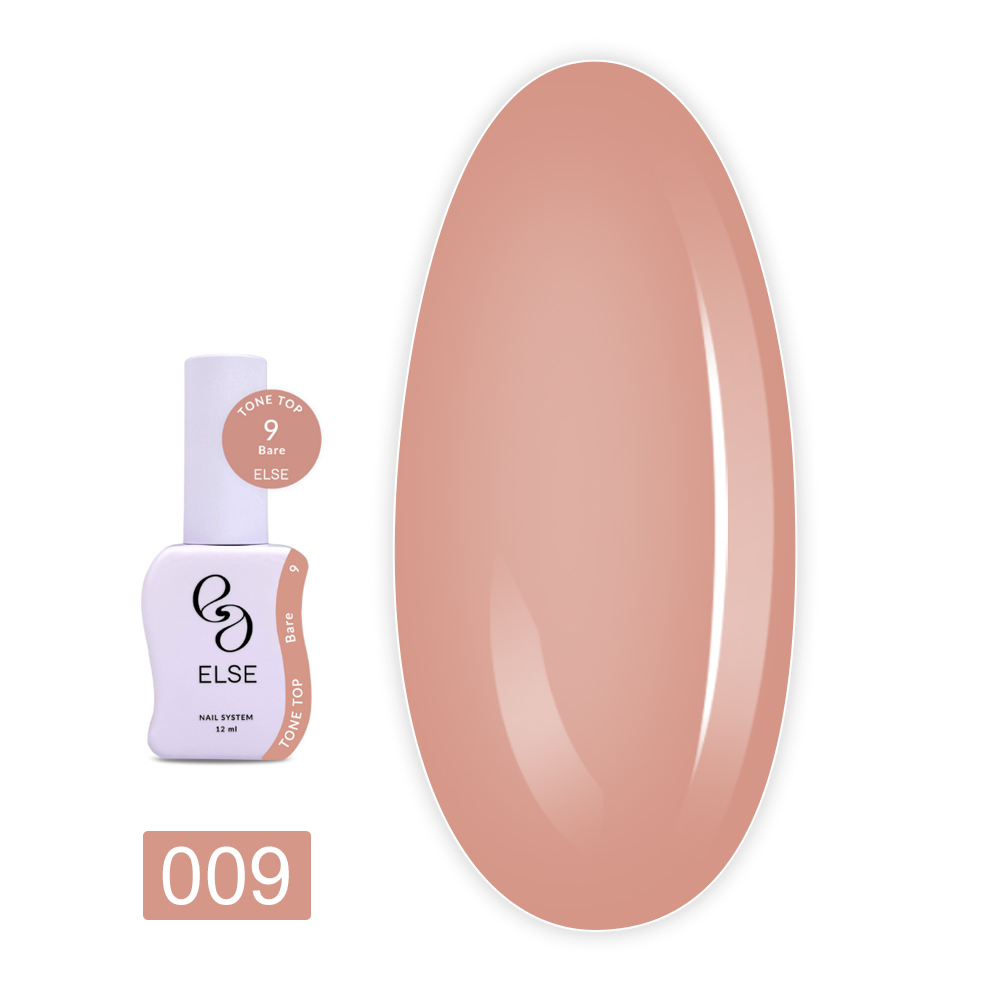 Топ цветной Else 12 мл (Tone top 09 Bare)