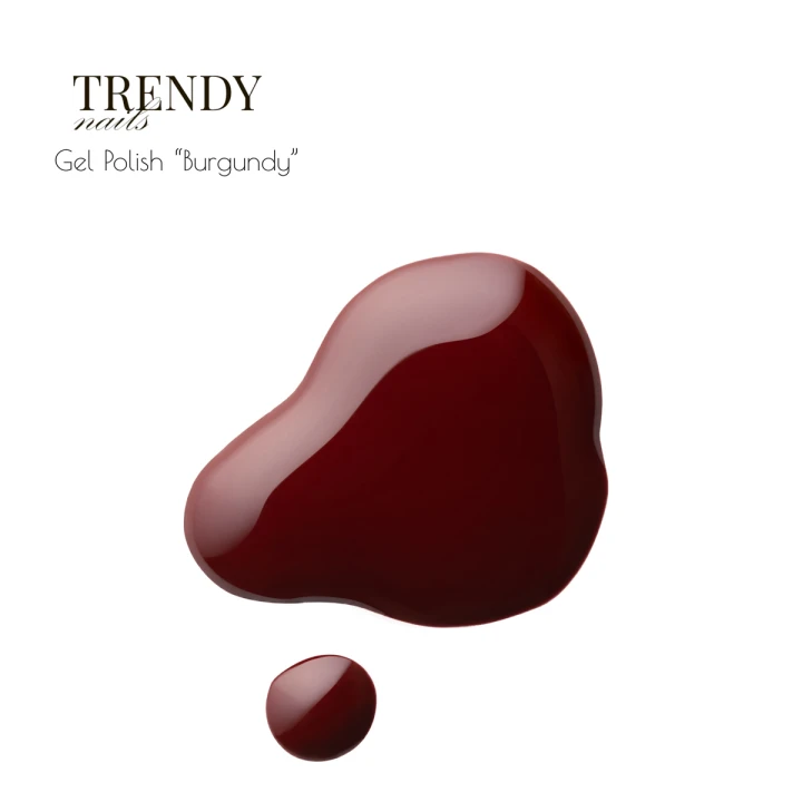 Гель-лак для ногтей TrendyNails 5 мл (Burgundy)