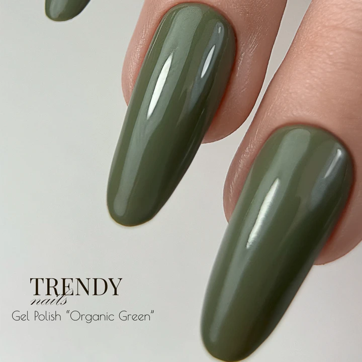 Гель-лак для ногтей TrendyNails 5 мл (Organic green)