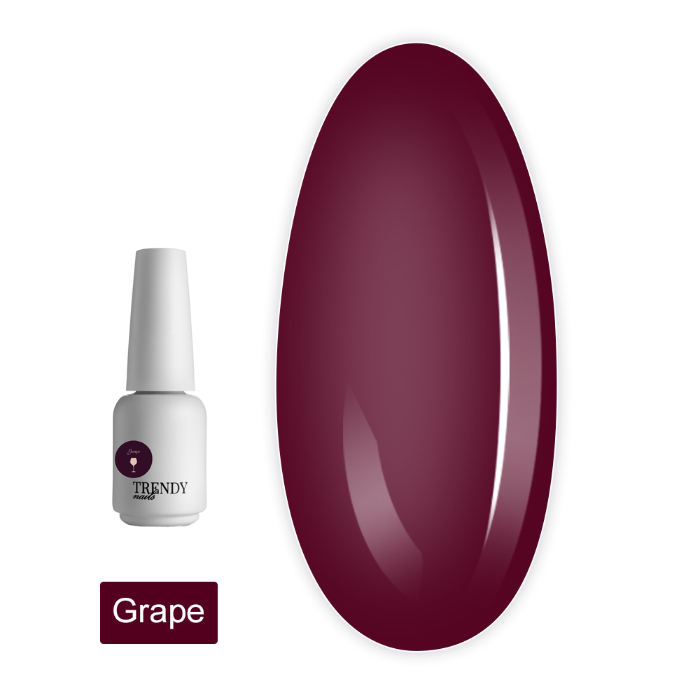 Гель-лак для ногтей TrendyNails 5 мл (Grape)
