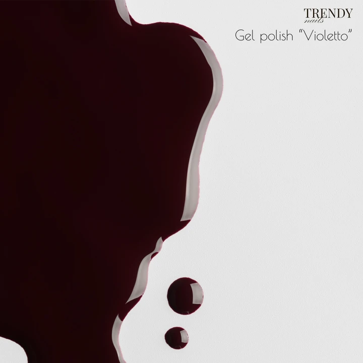 Гель-лак для нігтів TrendyNails 5 мл (Violetto)