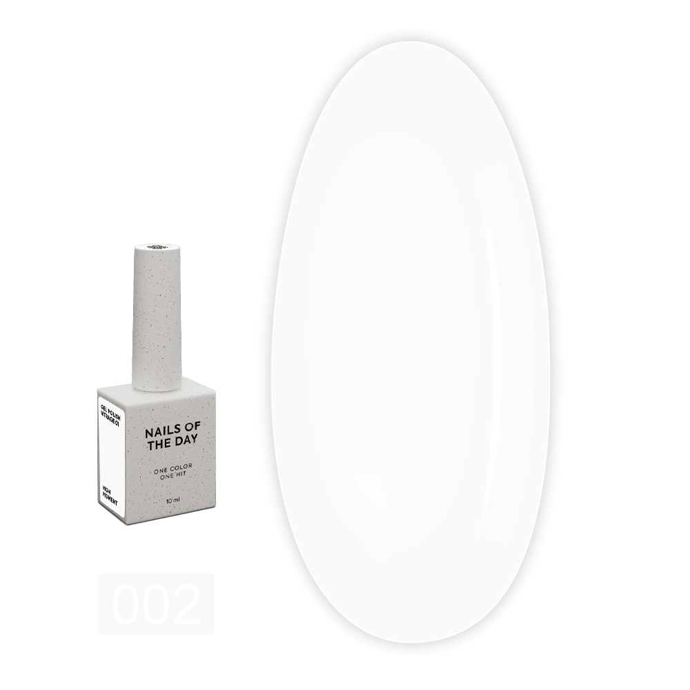Гель-лак NailSofTheDay 10 мл (002 White French)