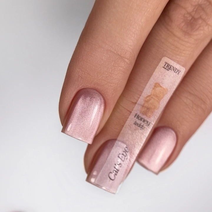 Гель-лак кошачий глаз TrendyNails HFTF (Honey Teddy Gummy Bear 10 мл)