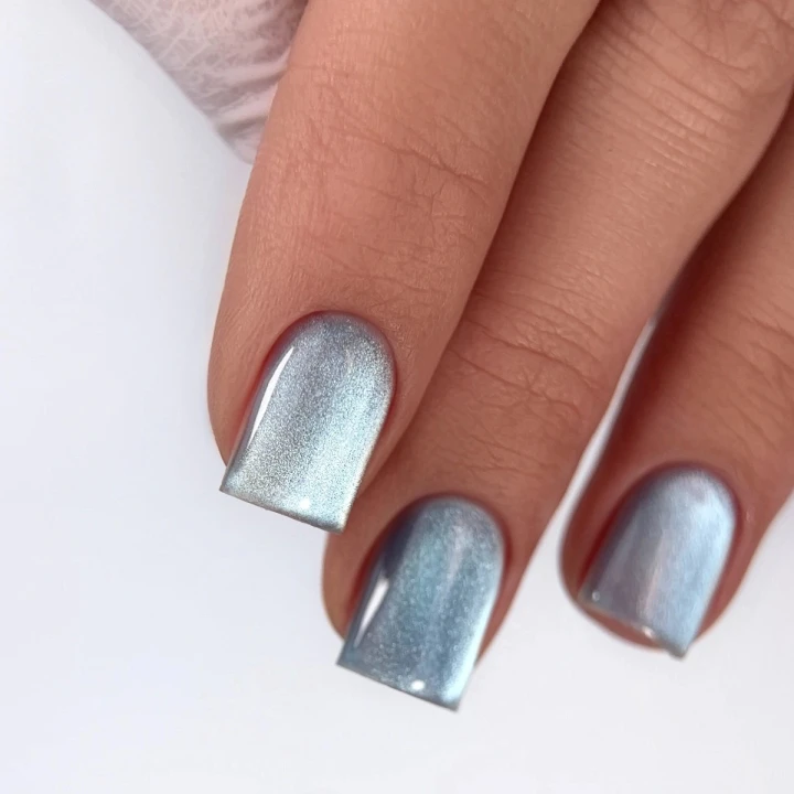 Гель-лак кошачий глаз TrendyNails HFTF (Aqua Teddy Gummy Bear 10 мл)