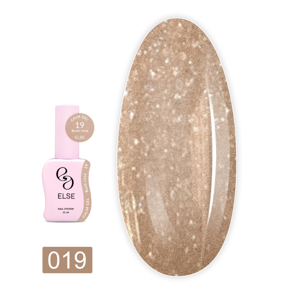 Гель для укрепления Else (Calm gel 19 Bush rose 12 мл)