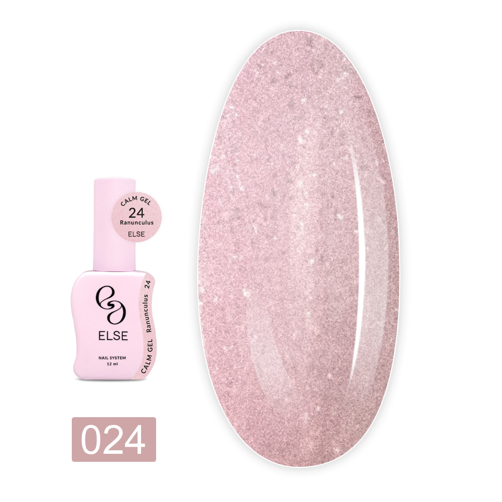Гель для укрепления Else (Calm gel 24 Ranunculus 12 мл)