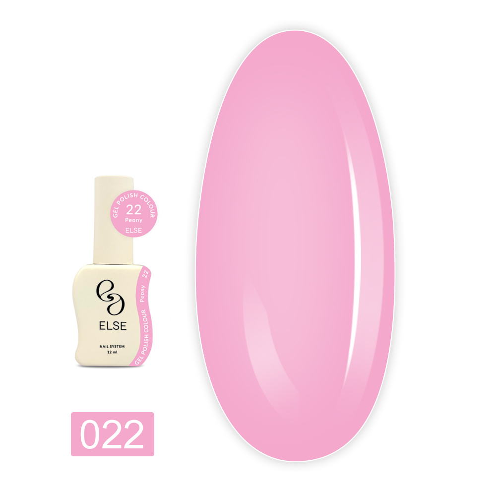 Гель-лак для нігтів Else 12 мл (Colour 22 Peony)
