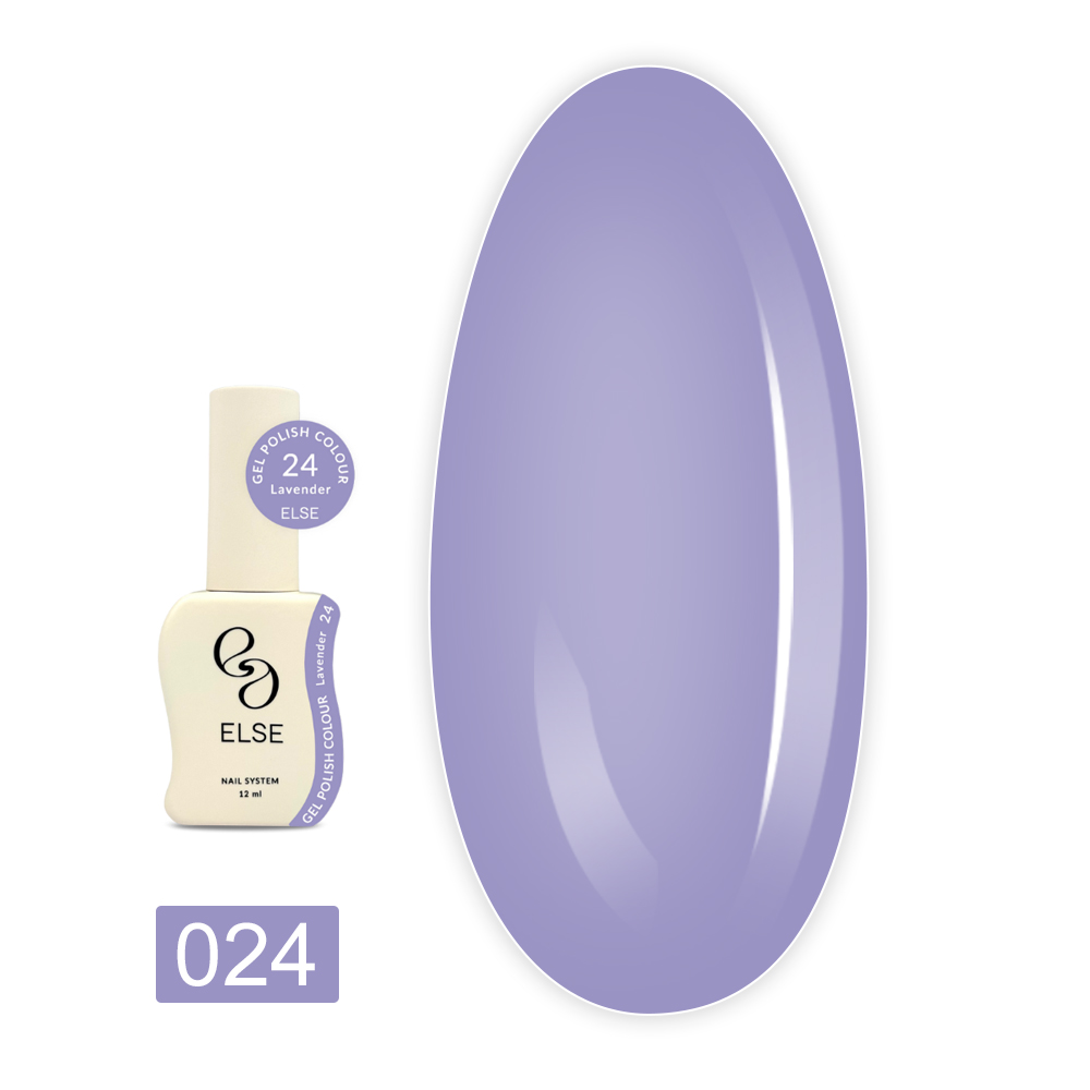 Гель-лак для нігтів Else 12 мл (Colour 24 Lavender)