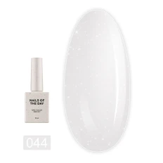 Гель NailSofTheDay Bottle 10 мл (Shimmer 44 білий зі сріблястим шиммером)