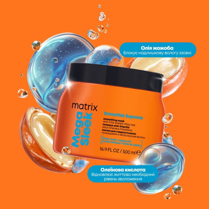 Маска для непослушных волос Matrix (Mega Sleek NEW 500 мл E4570700)
