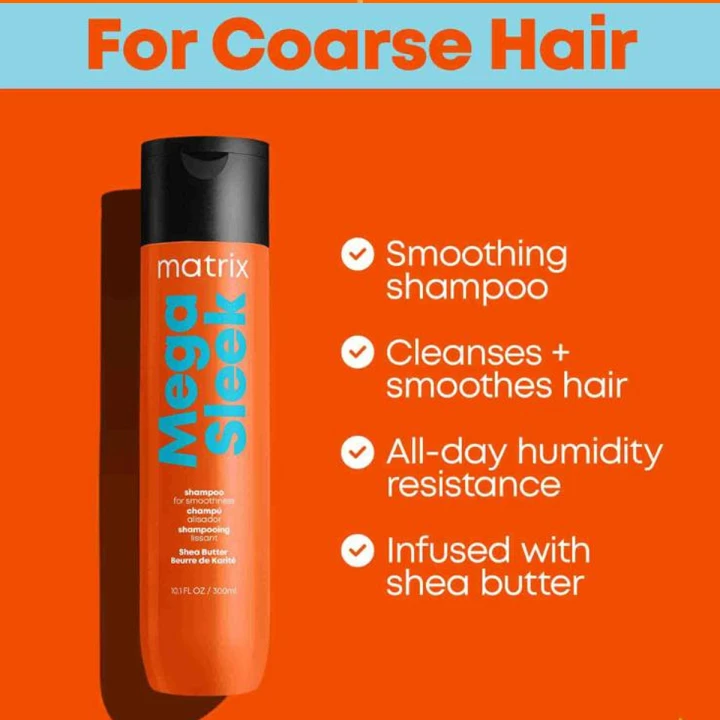 Шампунь для непослушных волос Matrix (Mega Sleek NEW 300 мл E4623900)