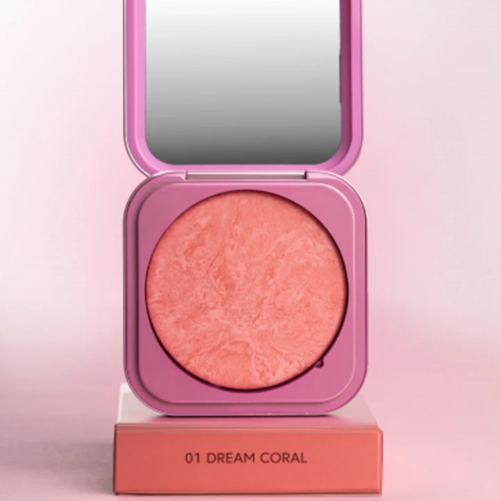 Рум'яна Zola (Velvet Blush Glow 01 Dream Coral)