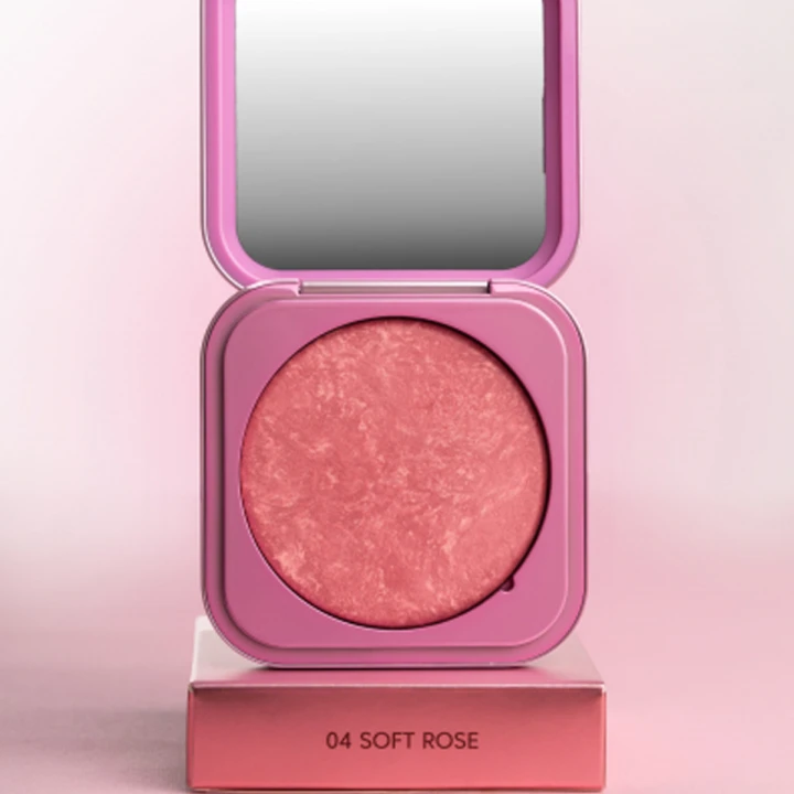 Рум'яна Zola (Velvet Blush Glow 04 Soft Rose)