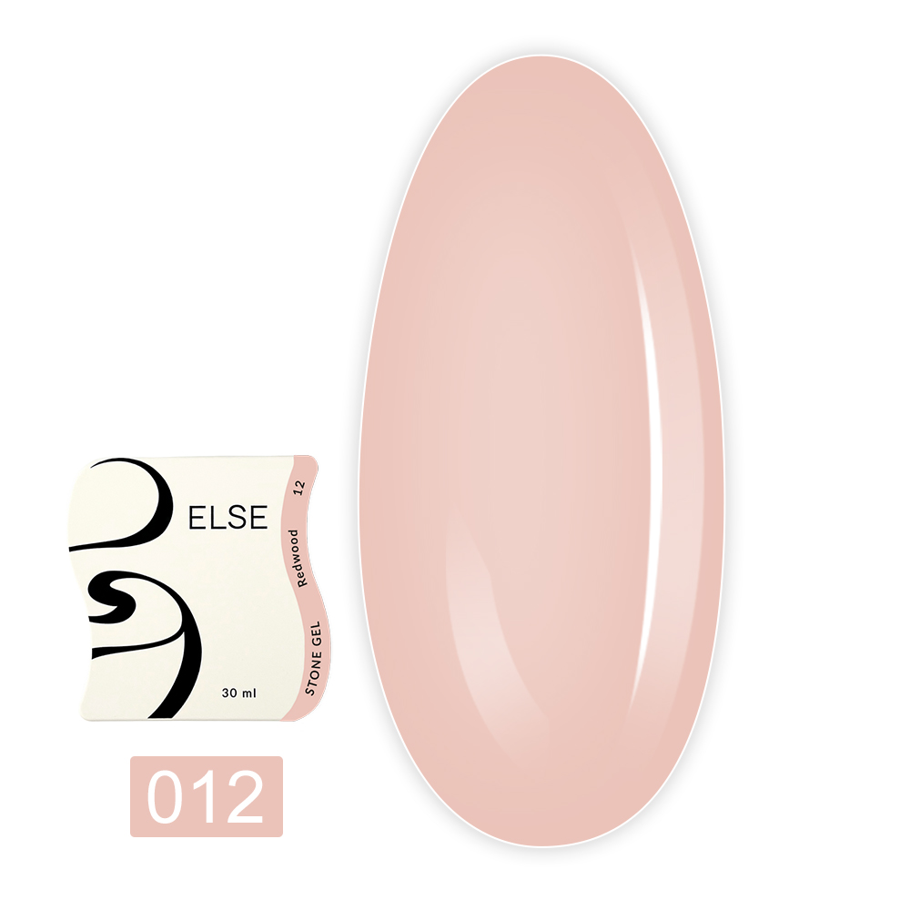 Гель для нарощування нігтів Else (Stone gel 12 Redwood 30 мл)