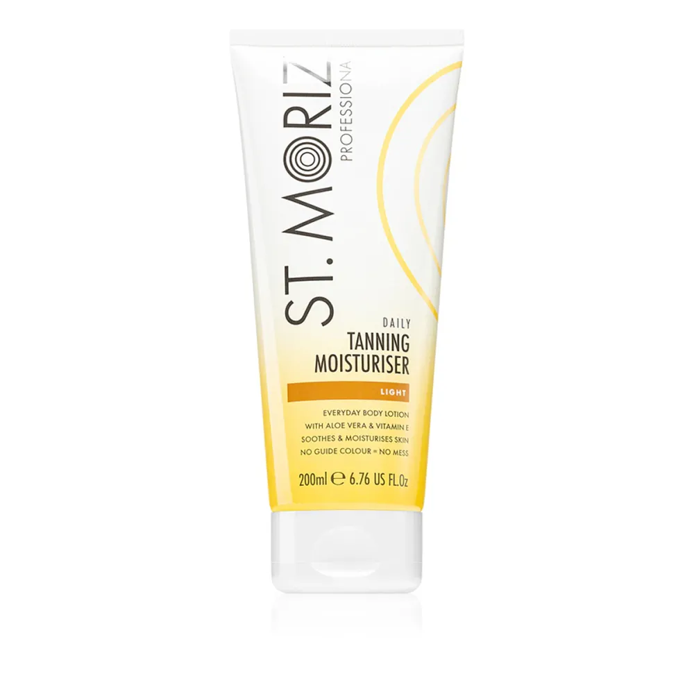 Лосьон увлажняющий для постепенного загара St.Moriz (Professional Golden Glow Tanning Moisturiser 200 мл)