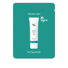 Крем веганський сонцезахисний Dr.Ceuracle (Cica Regen Vegan Sun з центелою азіатською SPF 50+ PA++++ саше 2 мл)