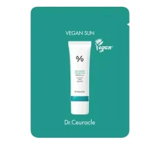 Крем веганський сонцезахисний Dr.Ceuracle (Cica Regen Vegan Sun з центелою азіатською SPF 50+ PA++++ саше 2 мл)