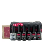 Набор №1 PNB (гель лак№3 №5 №11 ультра вайтт+кашемир топ+бонд)+Фартук (подарок)