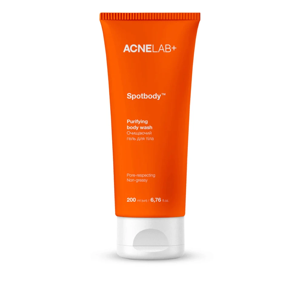 Гель очищаючий для тіла ACNELAB+ (Spotbody Purifying body wash 200 мл)