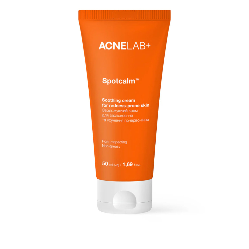 Крем увлажняющий для кожи, подверженной акне ACNELAB+ (Spotcalm Soothing cream for redness-prone skin 50 мл)