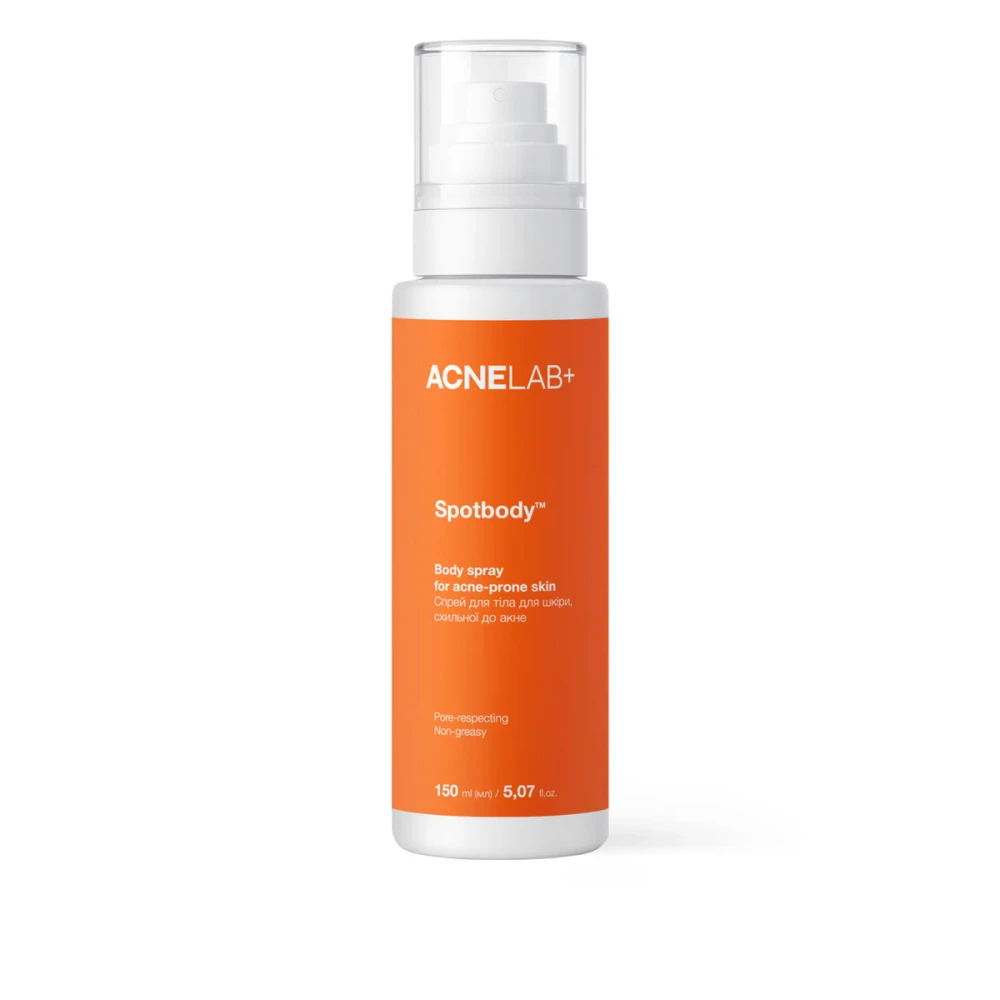 Спрей для тіла для шкіри,схильної до акне ACNELAB+ (Spotbody Body spray for acne-prone skin 150 мл)