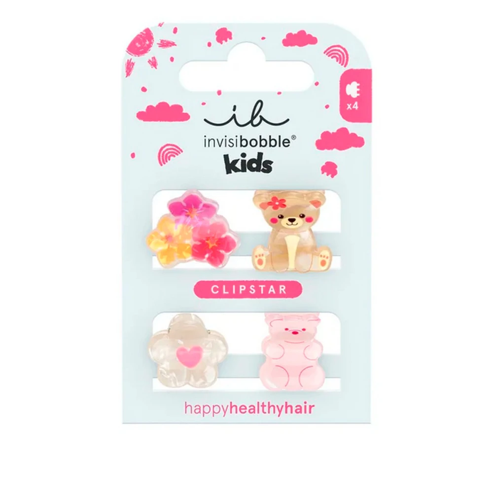 Заколка для волос Invisibobble CLIPSTAR KIDS (Bearly Bloomed Разноцветный)