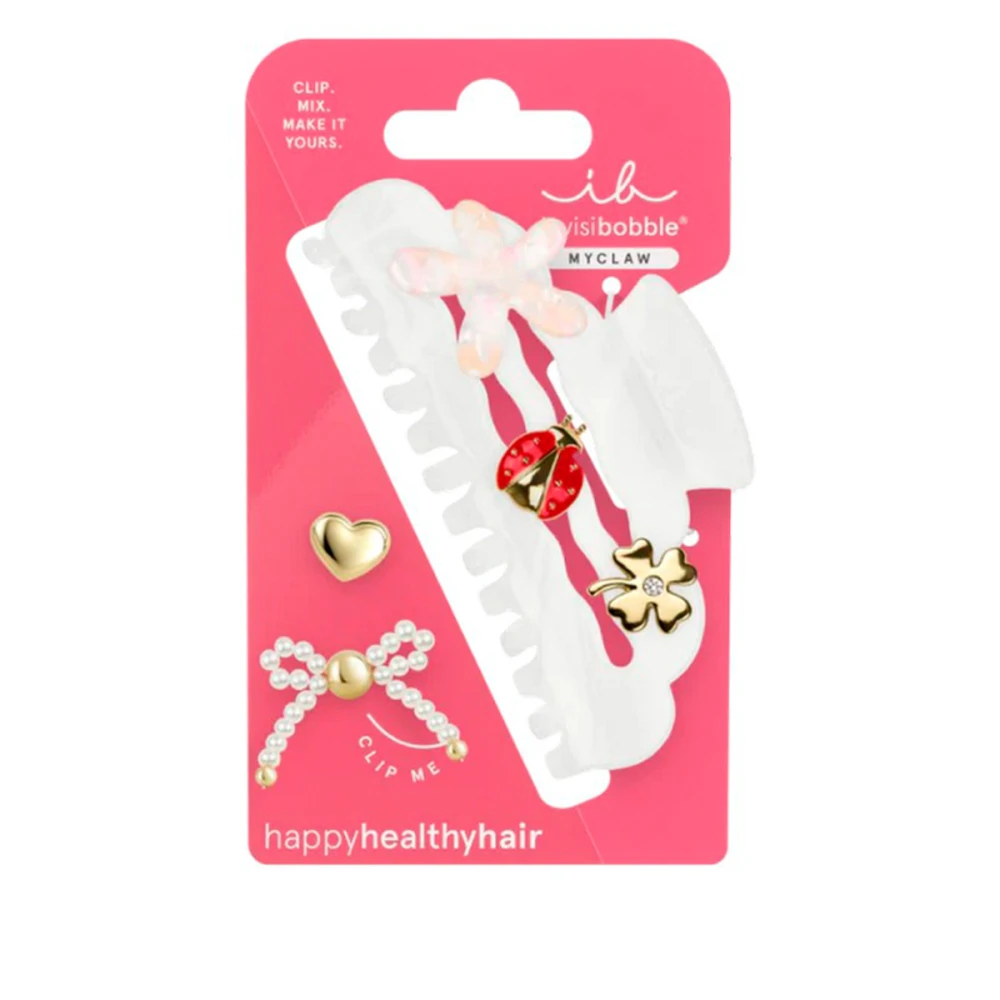 Заколка для волос Invisibobble (MYCLAW Full of Charms белый)