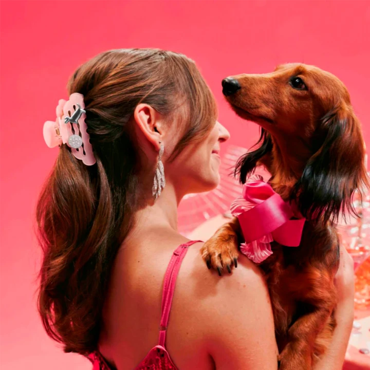 Заколка для волос Invisibobble (MYCLAW Hug me, Baby розовый)