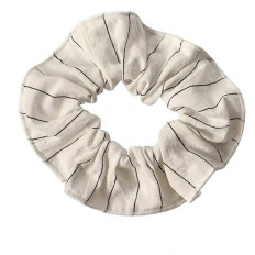 Резинка для волосся Miso (біла тонка смужка кант)