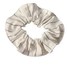 Резинка для волос Miso (белая тонкая полоска кант)