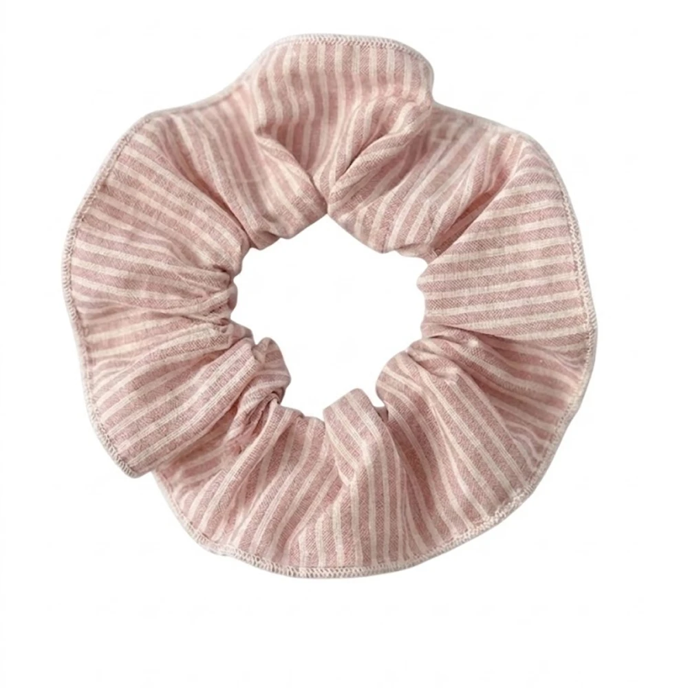 Резинка для волос Miso (розовая полоска кант)