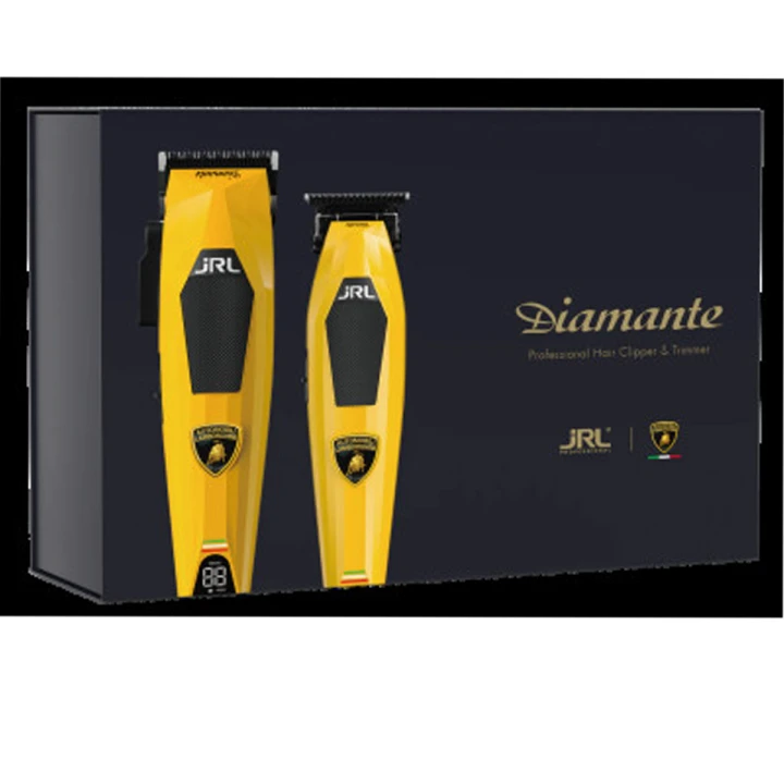 Набор для стрижки JRL (Lamborghini Diamante Collection машинка + триммер желтый)