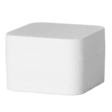 Банка пластиковая MILLIFORM (Квадро Білий 30 мл)