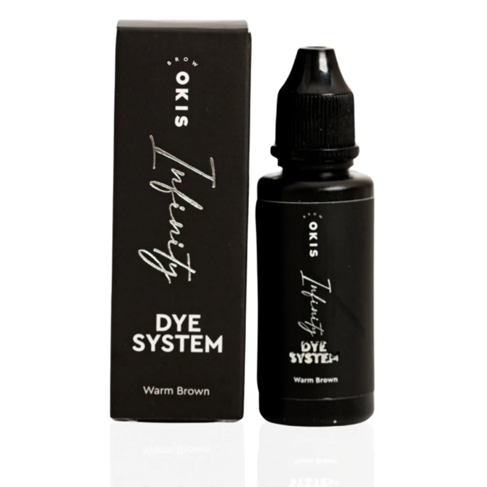 Краска для бровей OKIS (брови) (Infinity Dye System Warm Brown 15 мл)