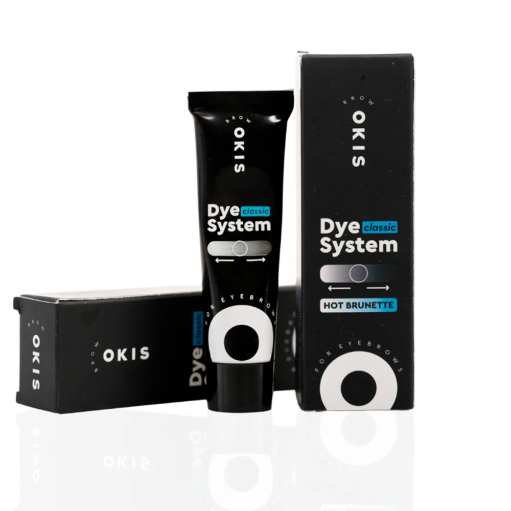 Крем-краска для бровей OKIS (брови) (Classic Dye System Hot Brunette 15 мл)